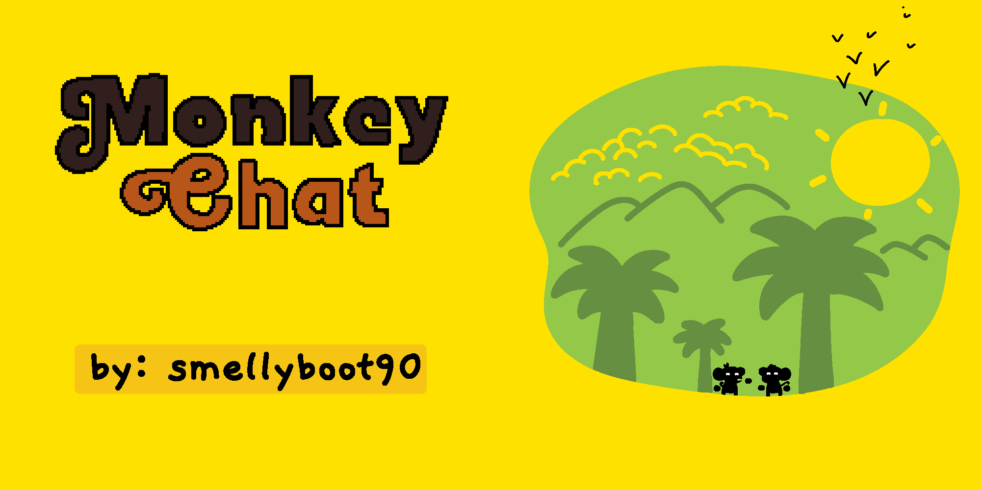 The logo for monkey chat